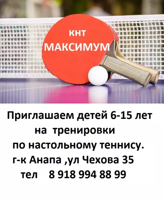 Клуб настольного тенниса "Максимум"