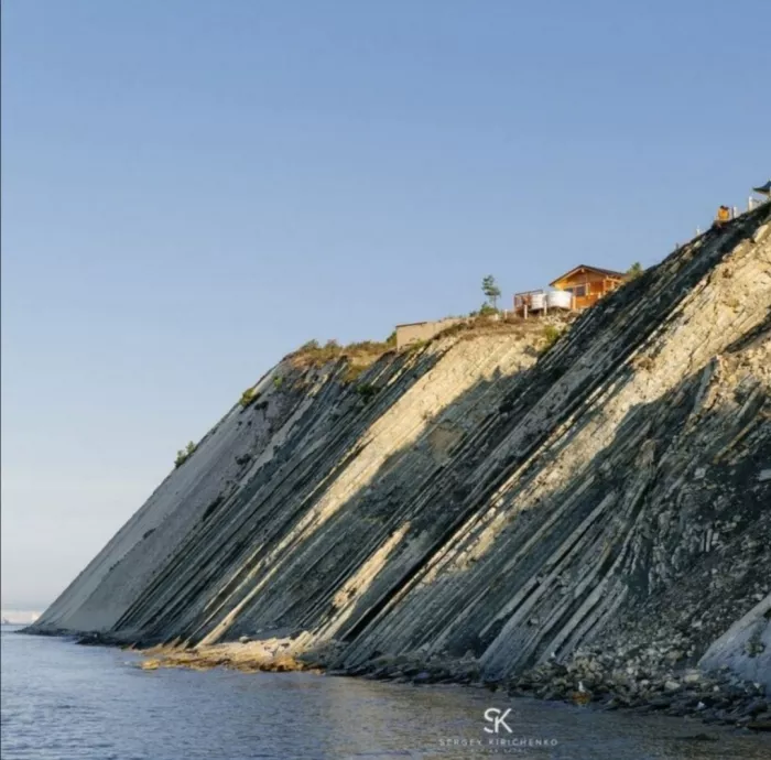 Баня на дровах с видом на море