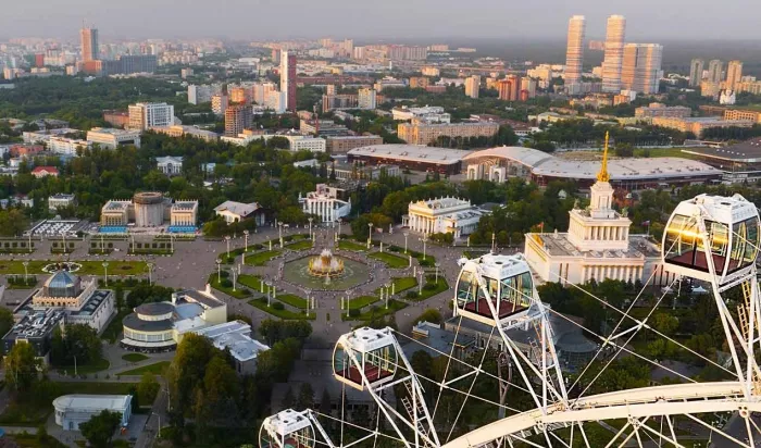 Колесо обозрения "Солнце Москвы"