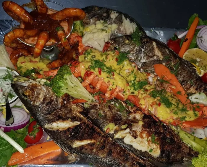 Рыбный ресторан "Belek Deniz Restaurant".