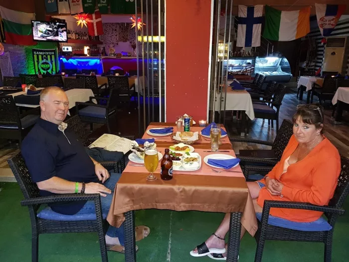 Рыбный ресторан "Belek Deniz Restaurant".