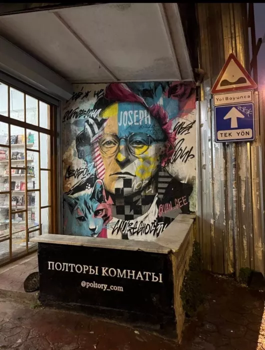Стамбул, книжный магазин "Полторы Комнаты"