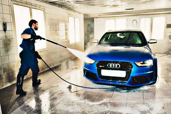 Автомойка "TopClean".