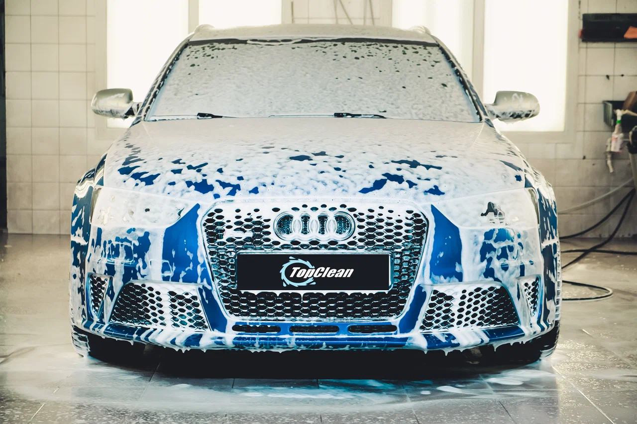 Автомойка "TopClean".