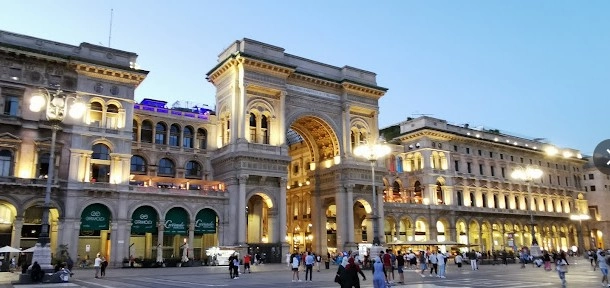 Галерея Виктора Эммануила II (Galleria Vittorio Emanuele II)