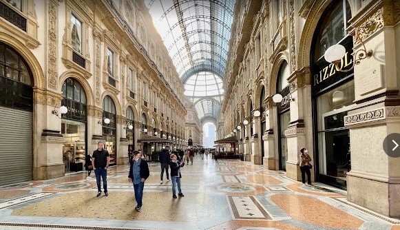 Галерея Виктора Эммануила II (Galleria Vittorio Emanuele II)