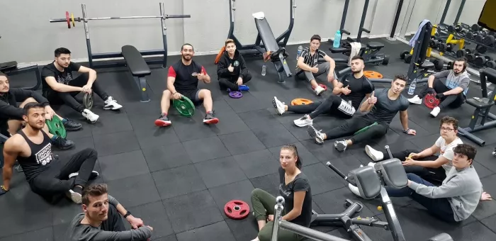 Тренажерный зал "Weaving transform Gym"