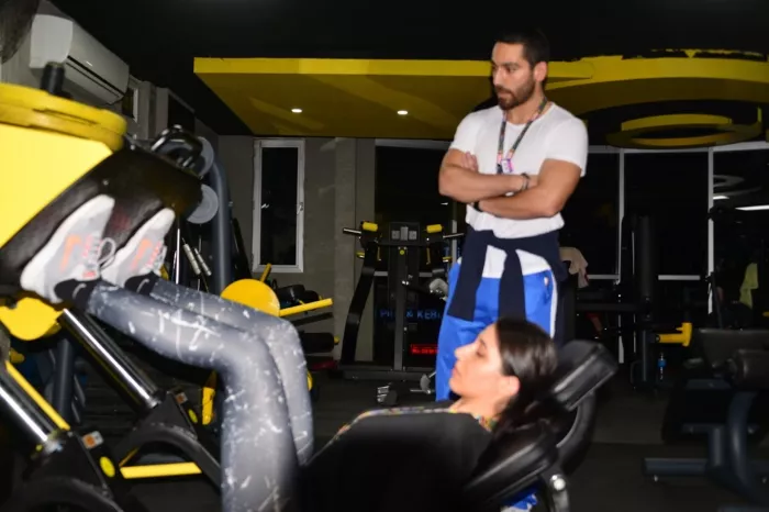 Тренажерный зал "Weaving transform Gym"
