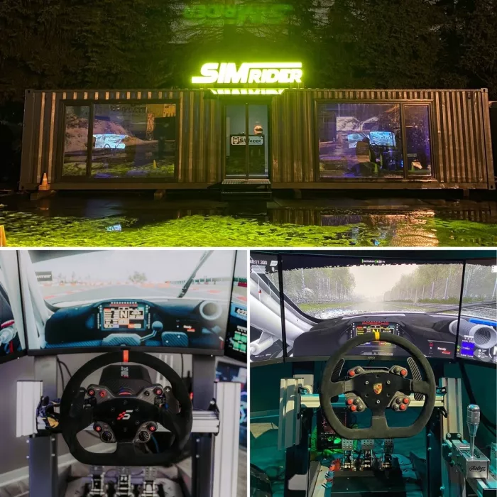 Гоночные симуляторы  "SIMRIDER"