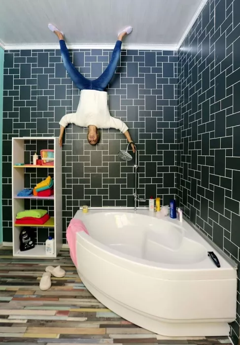 Перевернутый дом "Upside down House"