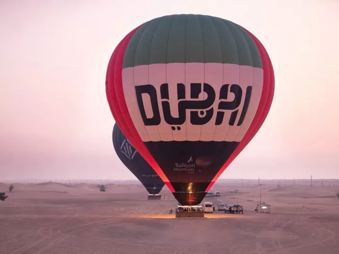 Полёты на воздушном шаре "Balloon Adventures Dubai"