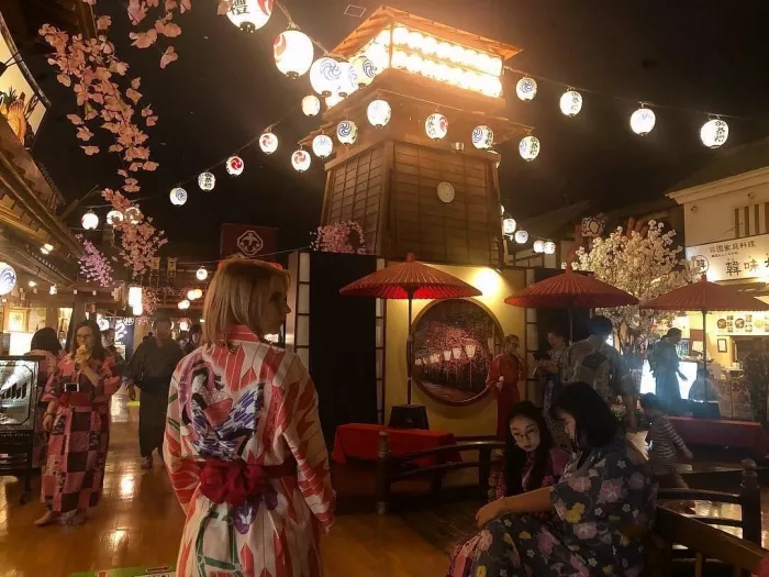 Онсэн - "Oedo Onsen Monogatari"
