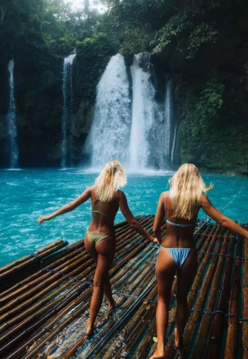 Водопады «Kawasan Falls»