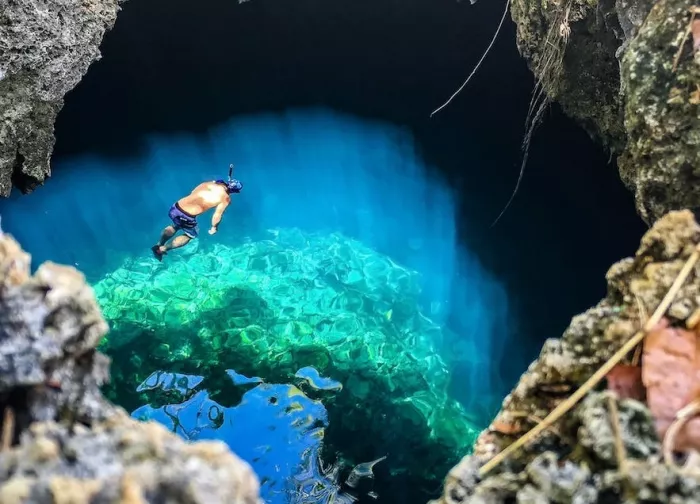 Пещера «Cabagnow Cave Pool»