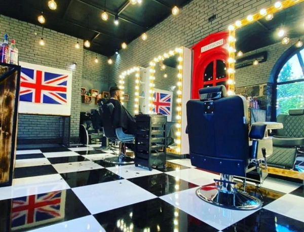 London barbershop.