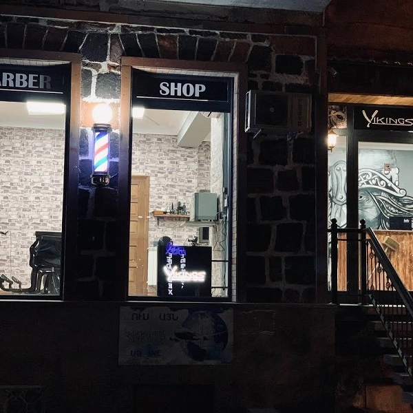 Vikings Barbershop.