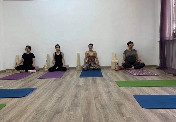 Студия йоги в Ереване "Samadhi Yoga Studio".