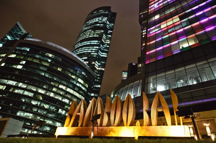 "BambooBar" в Москва Сити.