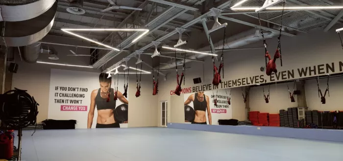 Фитнес клуб "Alex Fitness".