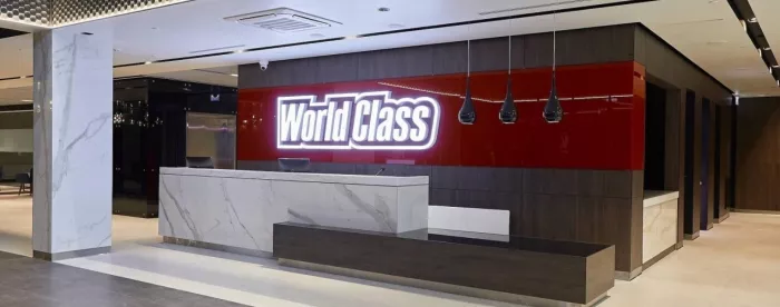 Фитнес клуб "World Class".
