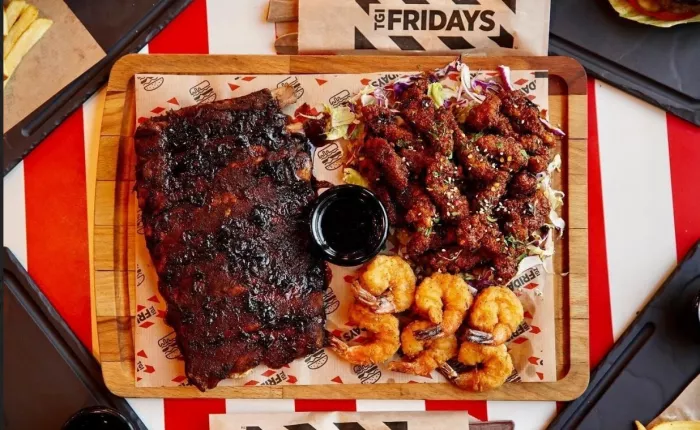 Ресторан американской кухни "Tgi fridays".