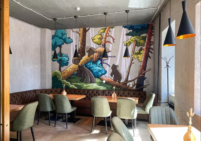 Русский бар "Perepel Bar".