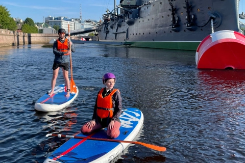 Sup-прогулки в Санкт-Петербурге
