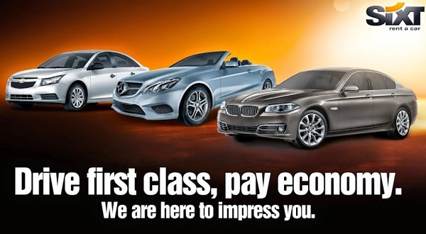 Аренда автомобилей "Sixt".