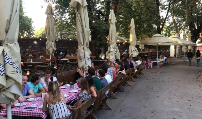 Party in Belgrade