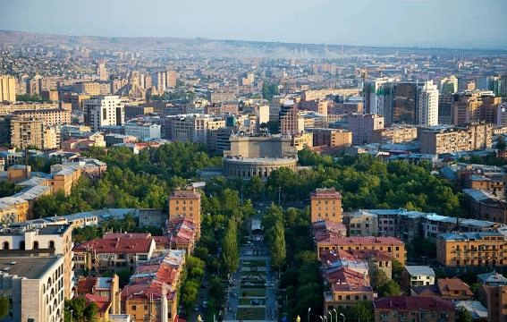 Музей под открытым небом в Ереване "Каскад".