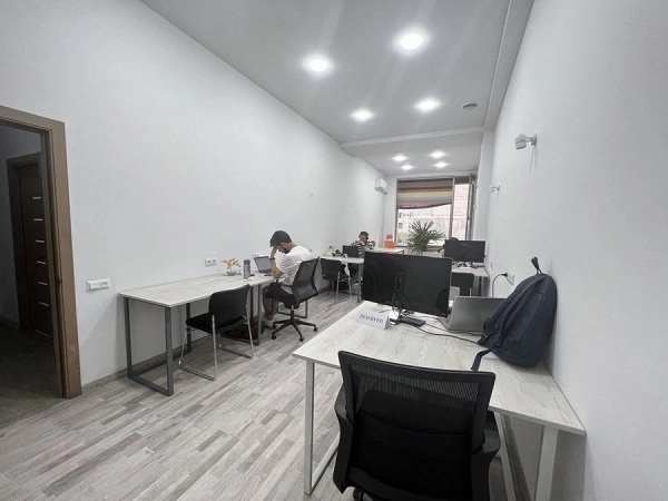 "The Area Coworking" - пространство для совместной работы в Ереване.