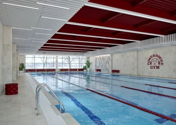 Фитнес-клуб "Powerhouse gym".