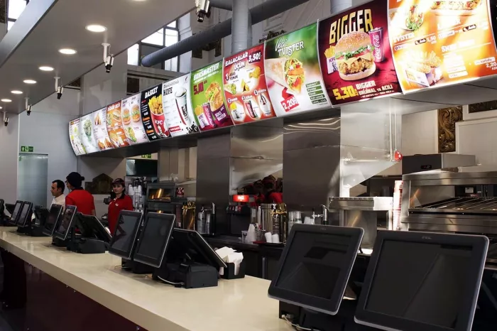 Ресторан быстрого обслуживания "KFC".