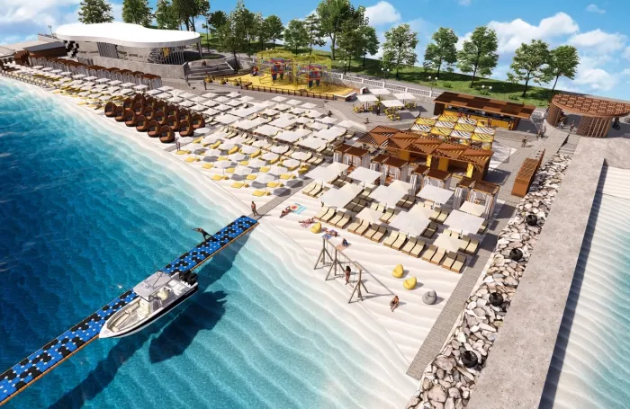  Пляж "Salamandra Beach Club"