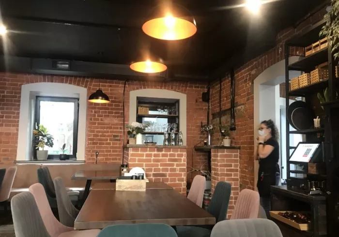 Городское кафе "BBQ Kitchen".