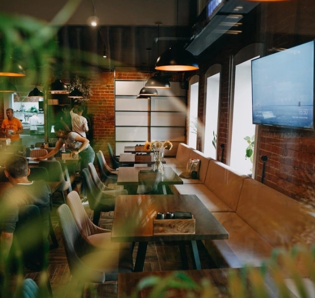 Городское кафе "BBQ Kitchen".