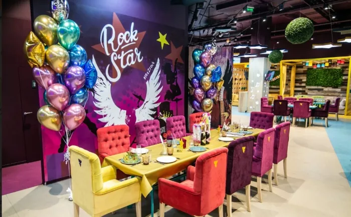 Семейный парк приключений "KIDZROCK Cafe".