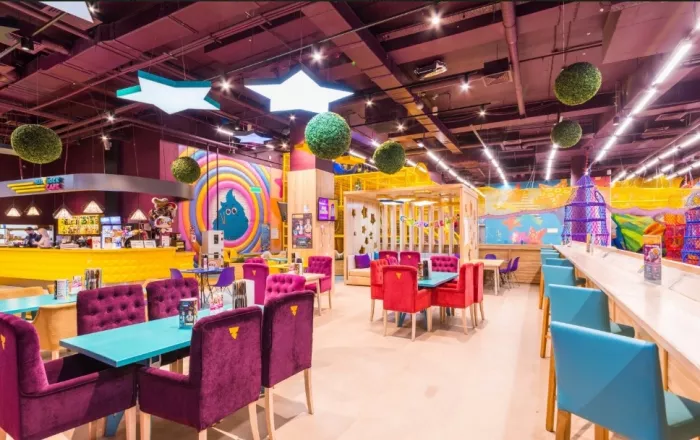 Семейный парк приключений "KIDZROCK Cafe".