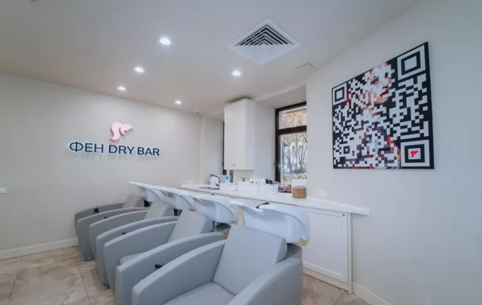Салон укладки волос "Фен dry bar".