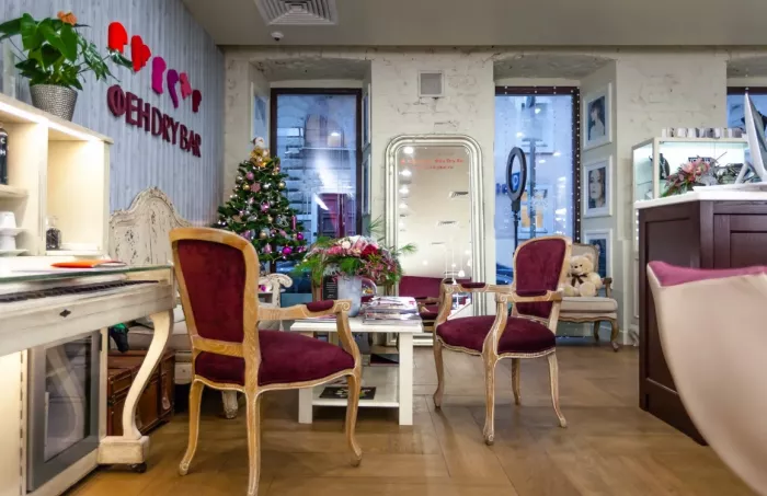 Салон укладки волос "Фен dry bar".