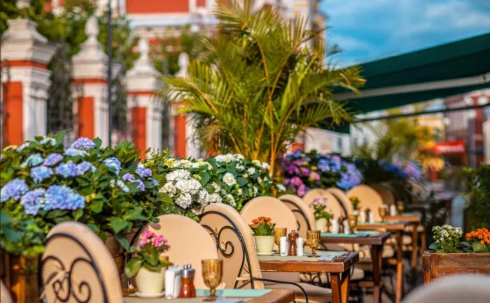 Итальянский ресторан "Villa della Pasta".