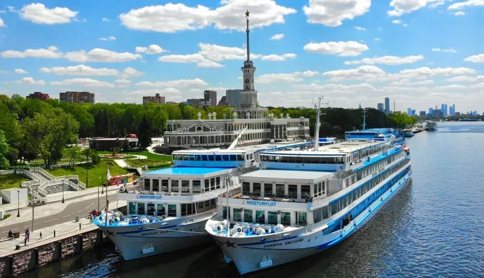 Московское речное пароходство.