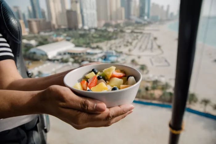 Ресторан "Dinner in the sky Dubai"
