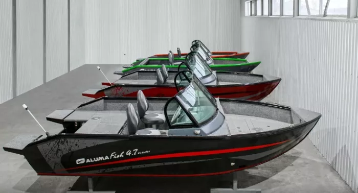 Яхта "Aluma-boats"