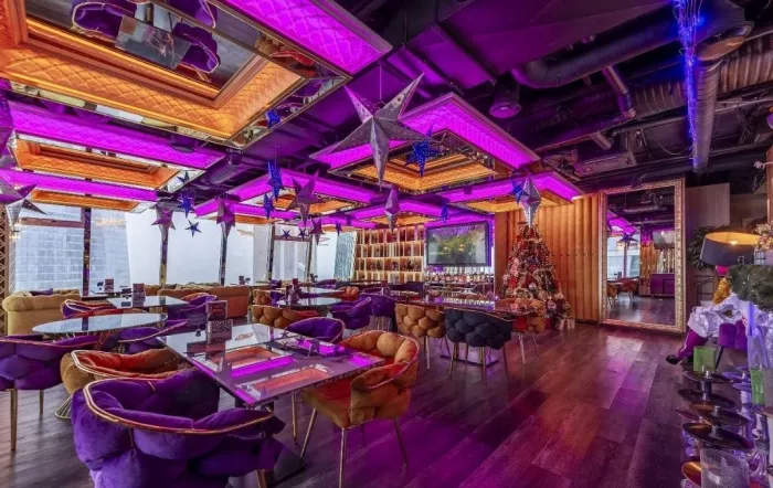 Центр паровых коктейлей "Nebo Lounge".