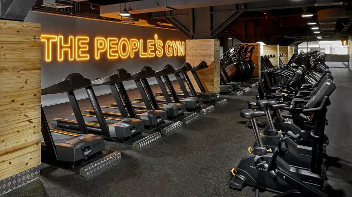 Фитнес зал "GymNation Motor City"
