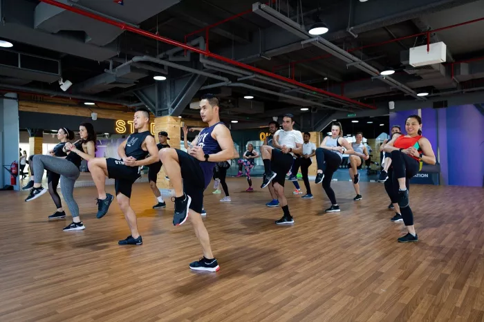 Фитнес зал "GymNation Motor City"