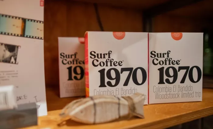 Кофейня "Surf Coffee x Pi".