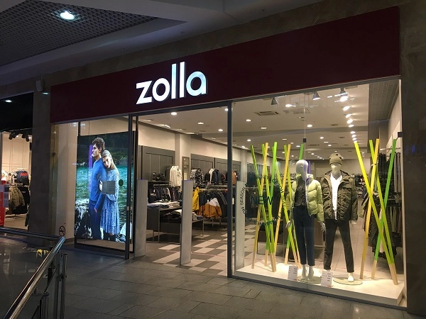 Магазин одежды в Нижнем Новгороде "Zolla".