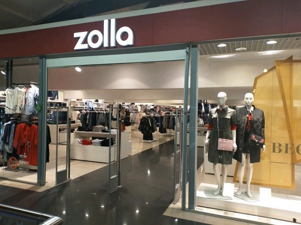 Магазин одежды в Нижнем Новгороде "Zolla".